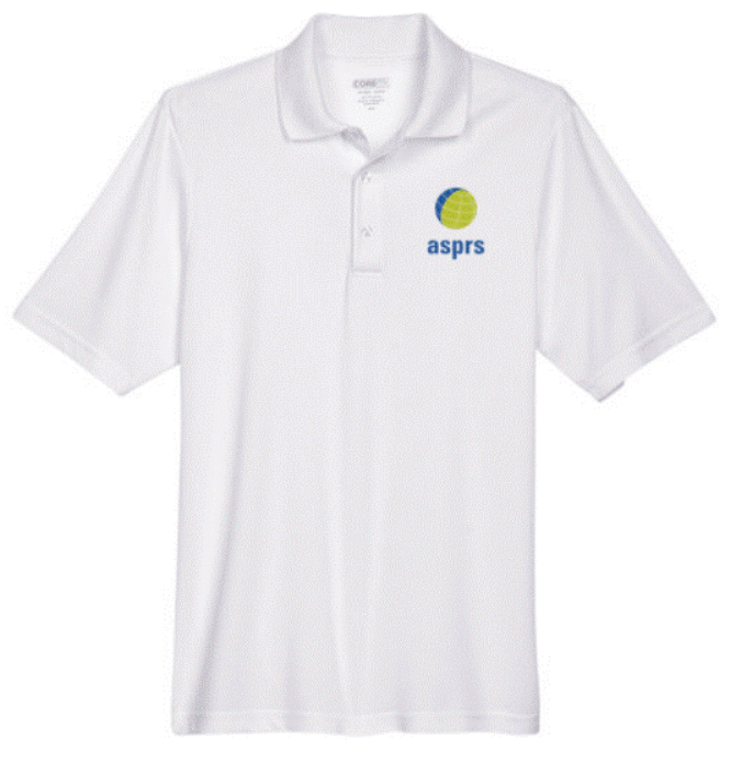 ASPRS Polo Shirt - White (XL)